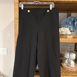 LOFT Black Wide Leg